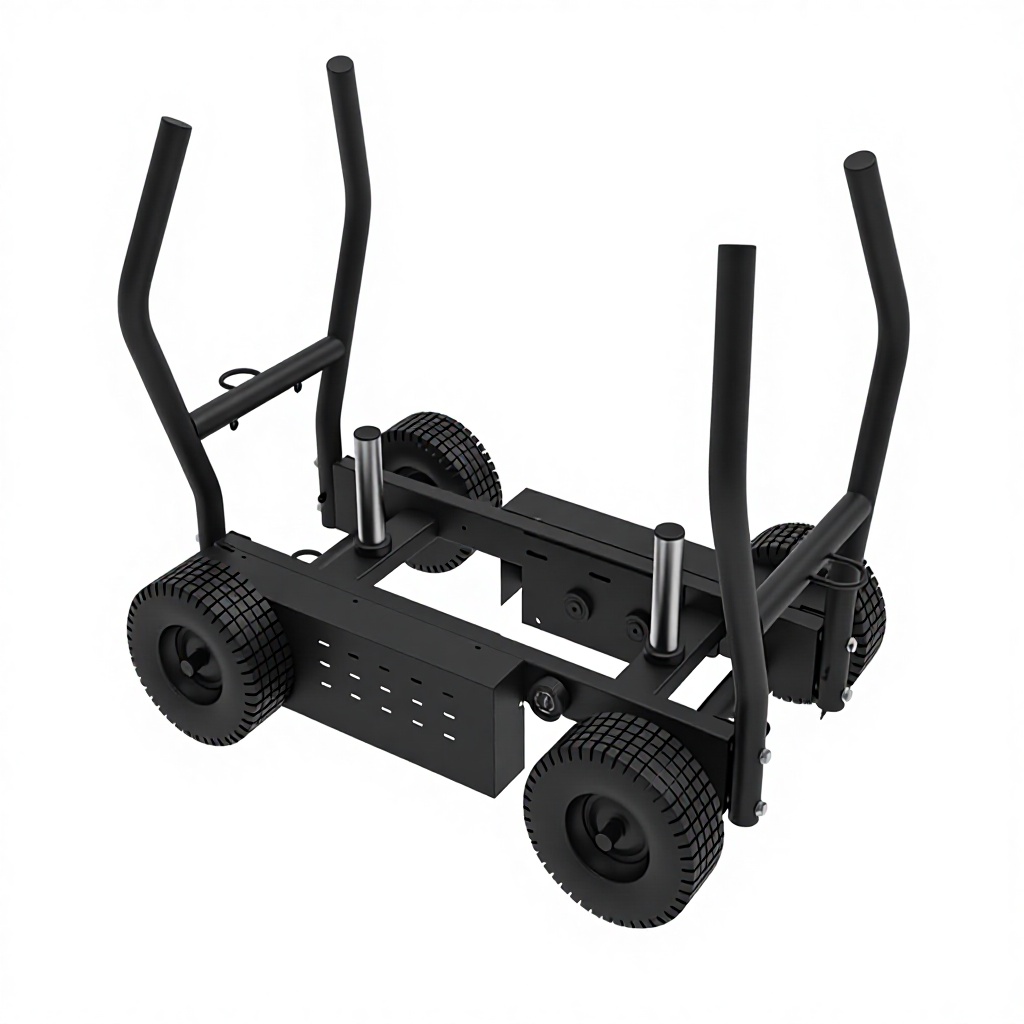 Home Gym Gym - Gym Weight-Bearing Tank Wheeled Sled Sports