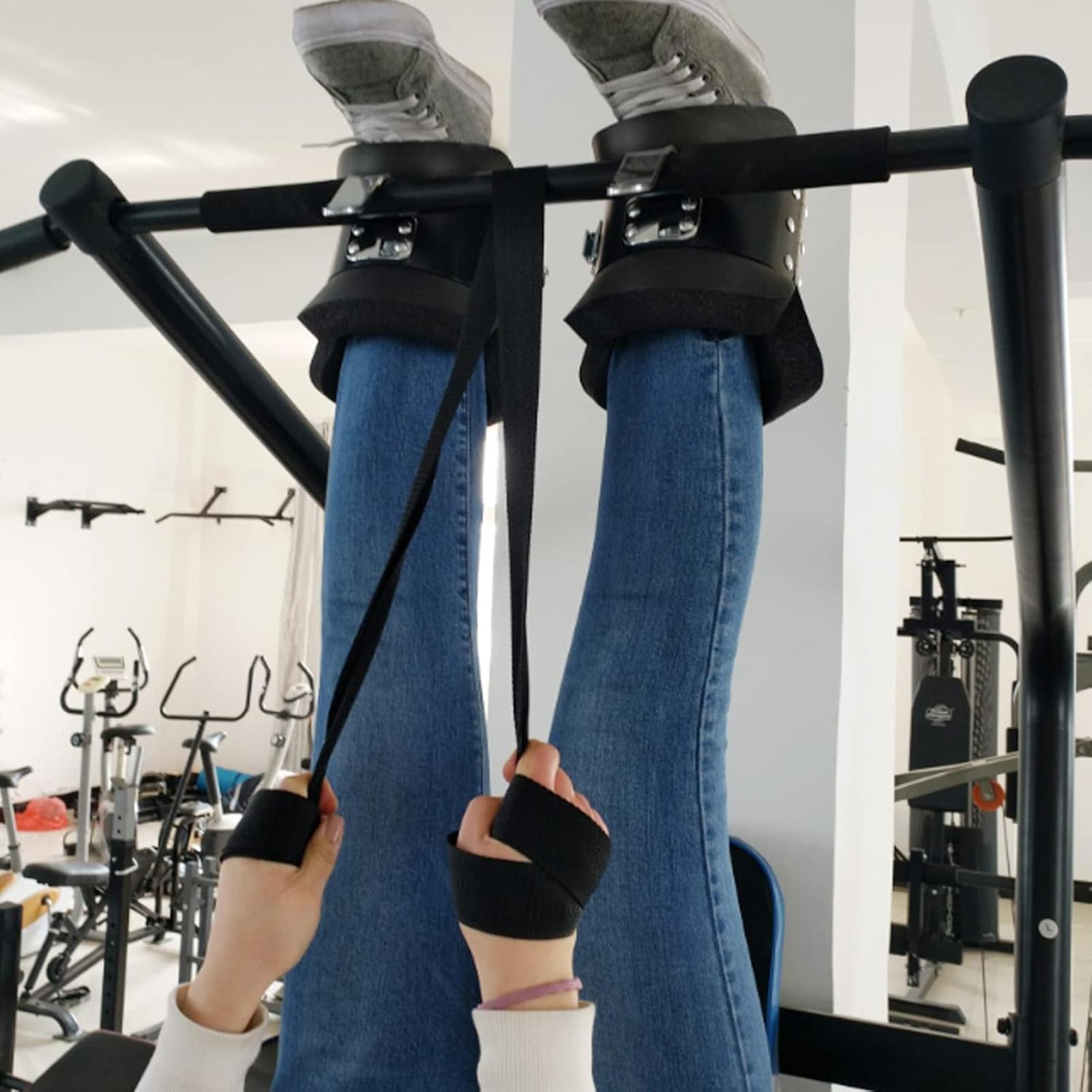 Leg Press Machine - 1 Pair Hanging Pull Up Boots