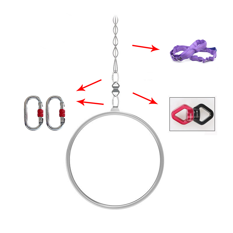 Home Gym Mini - 50cm Aerial Hoop Mini Lyra Kit