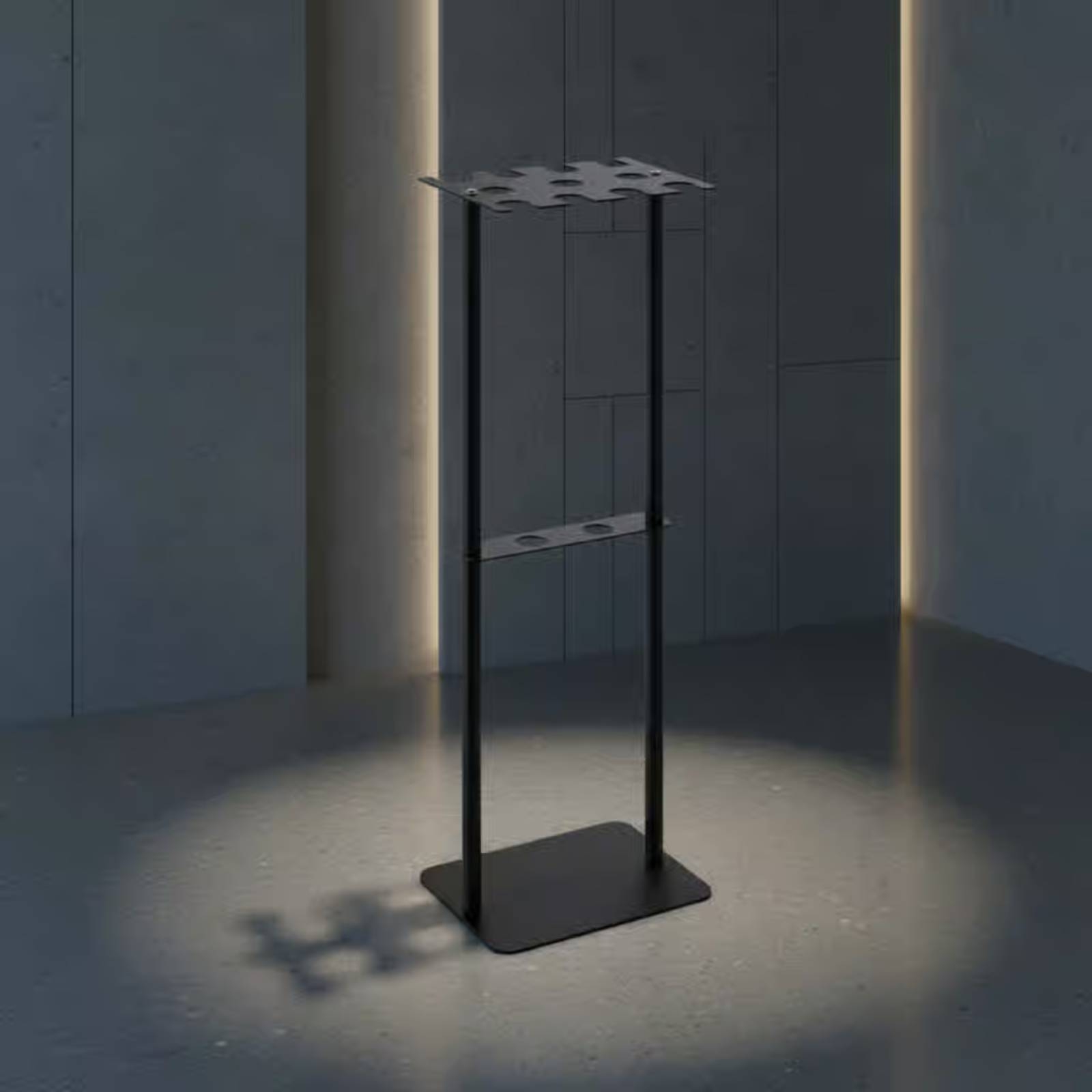 Home Gym Gym - Metal Baseball Display Rack Mobile Baseball