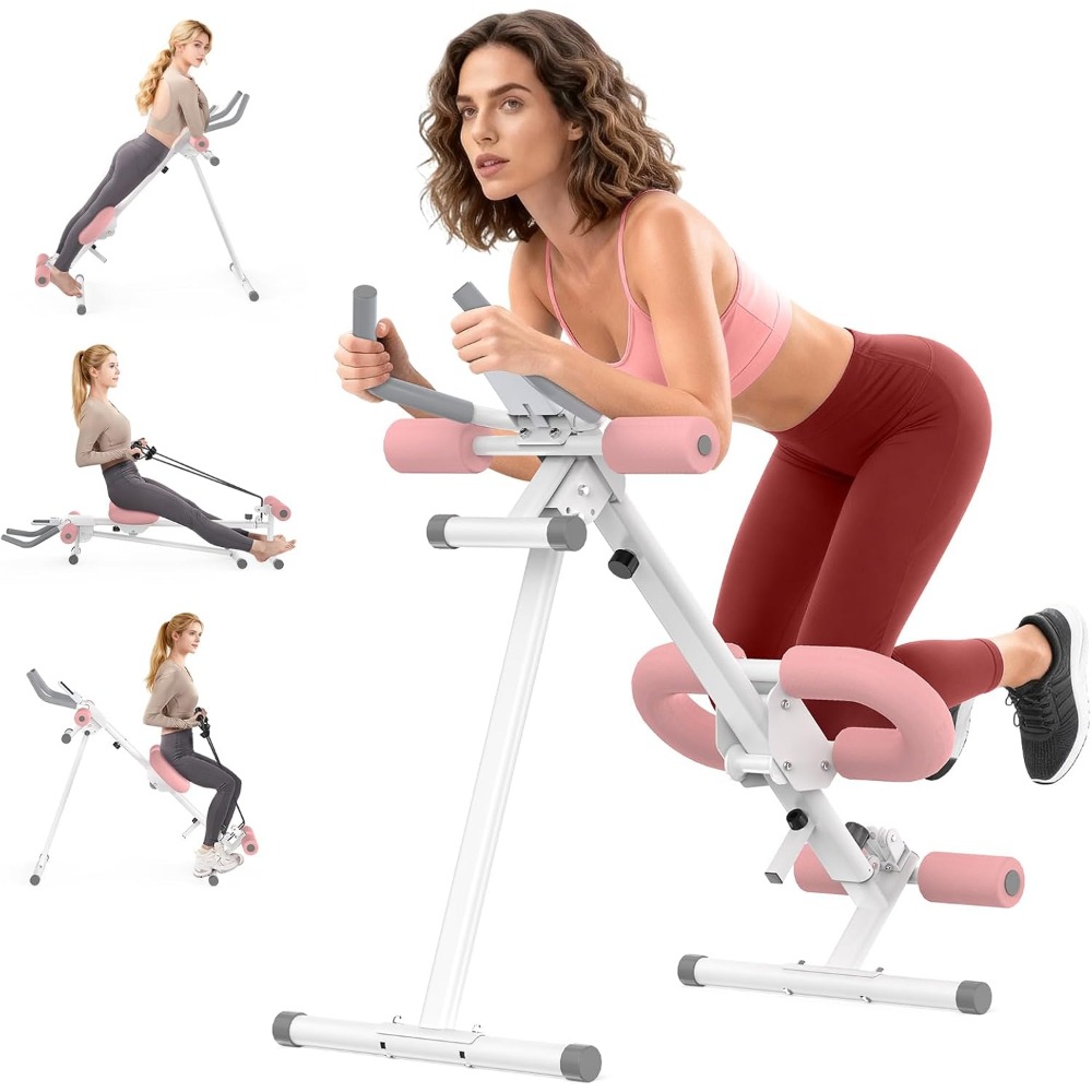 Leg Press Machine - Multi Functional Adjustable Ab Trainer, Ab