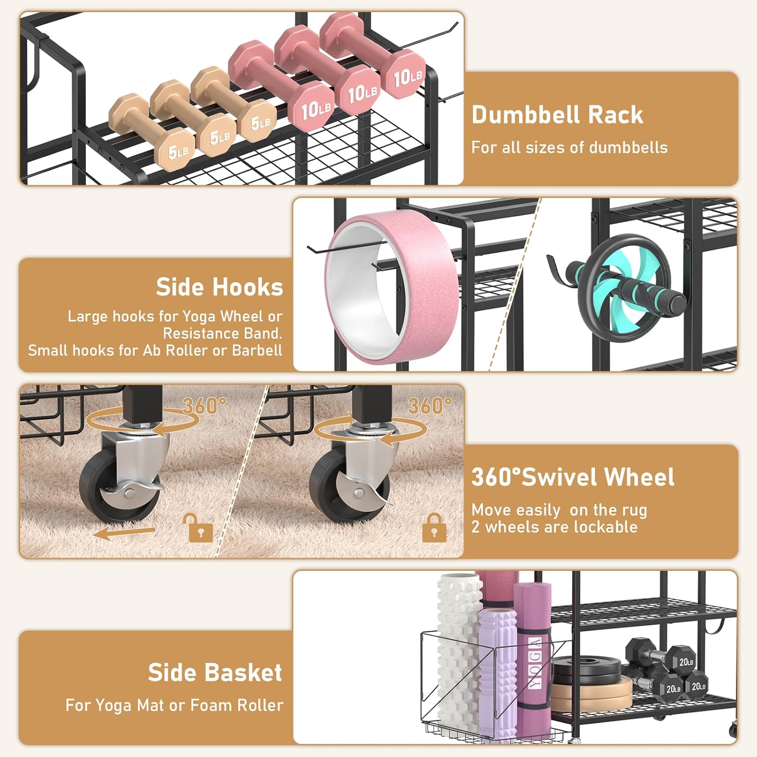 Home Gym Storage, No Material  - đánh giá và giá Home Gym Gym