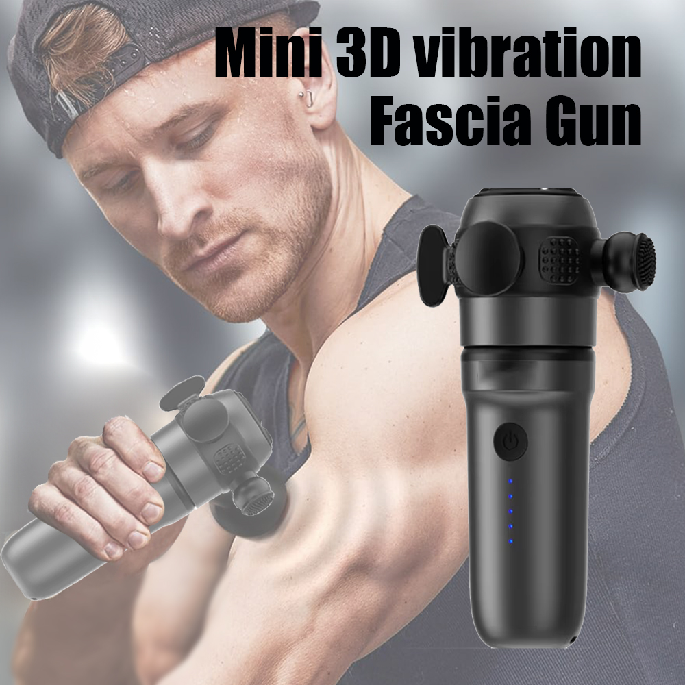 Mini 3D Vibration Fascia Gun D - đánh giá và giá Home Gym Mini
