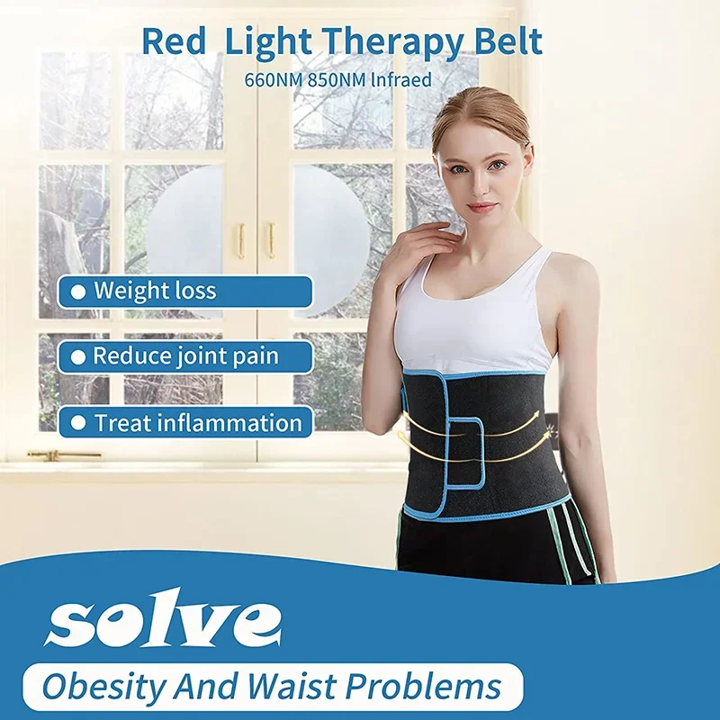 LED Phototherapy Massage Belt  - đánh giá và giá Weight Belt Lifting