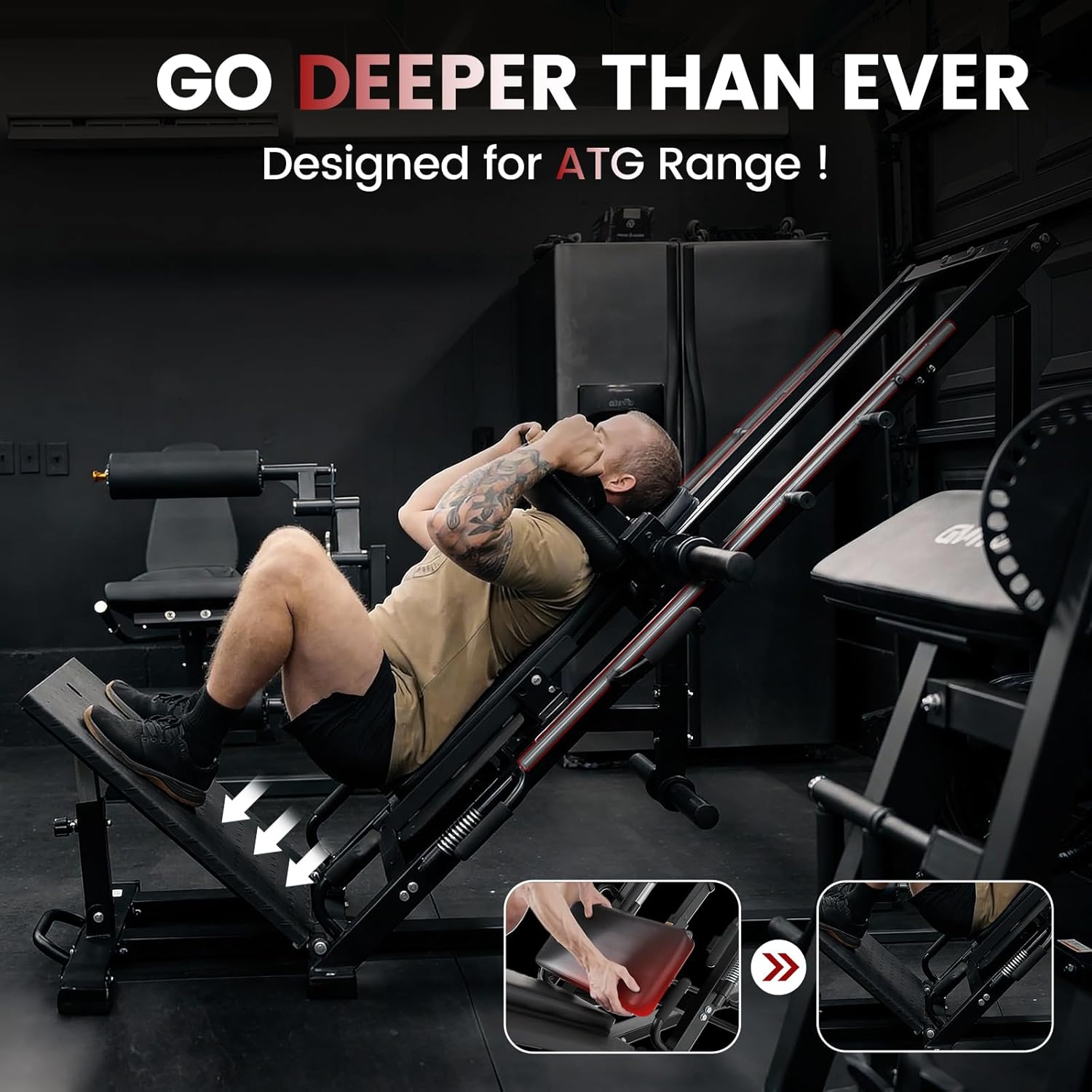 Leg Press Hack Squat Machine C - đánh giá và giá Leg Press Machine