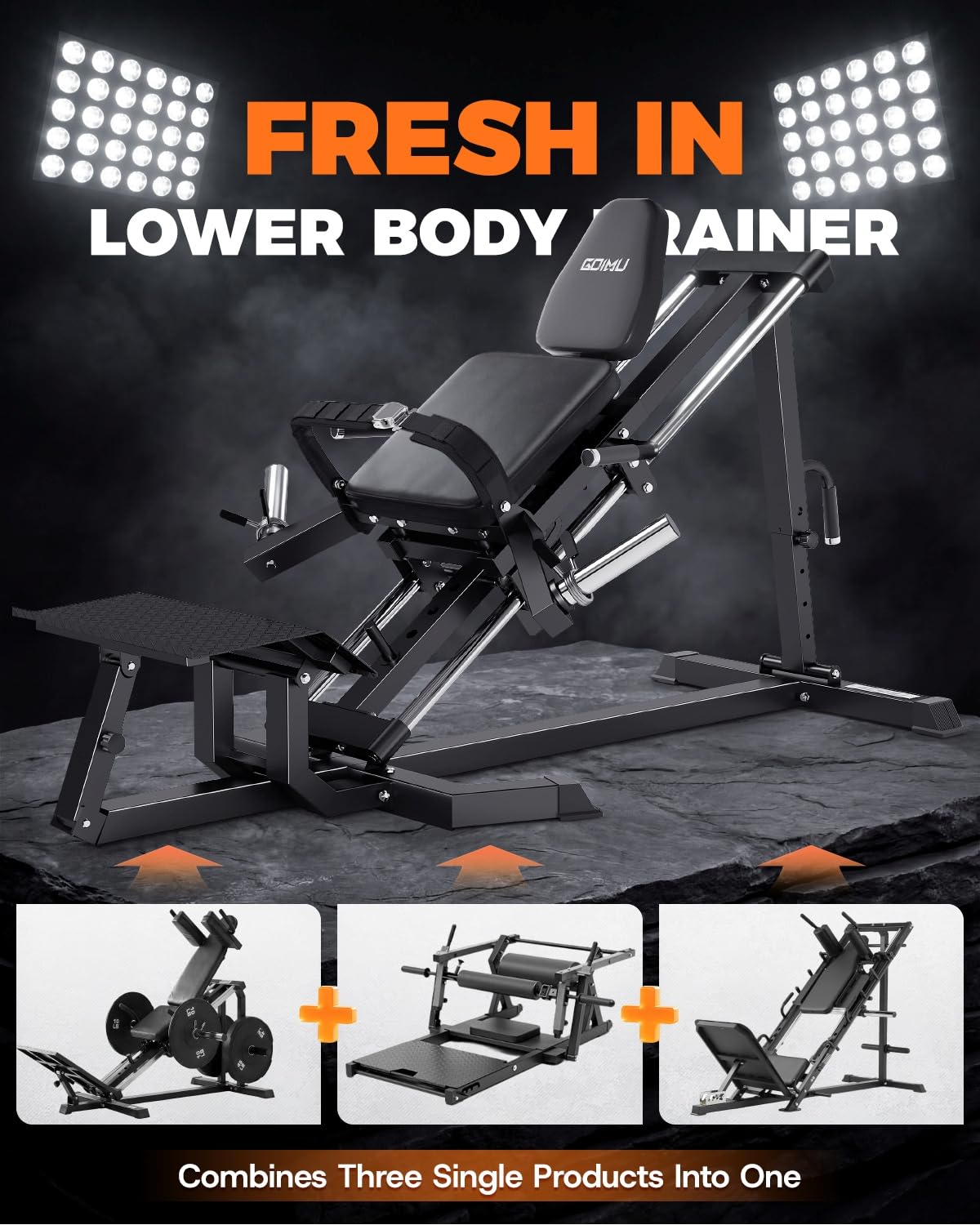 LH01 Leg Press and Hip Thrust  - đánh giá và giá Leg Press Machine