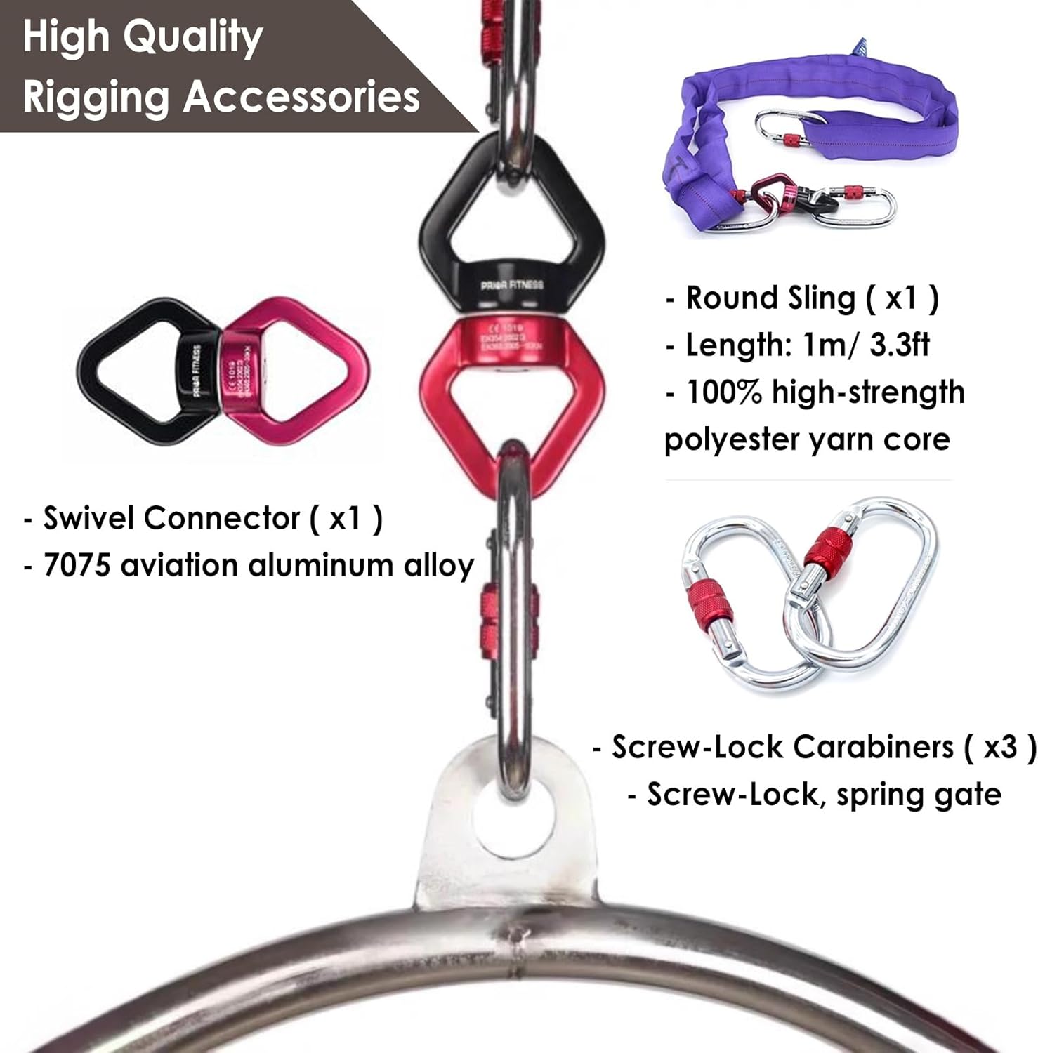 50cm Aerial Hoop Mini Lyra Kit - đánh giá và giá Home Gym Mini