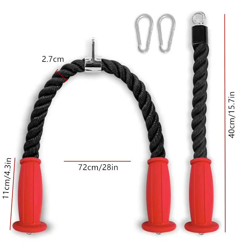 Ergonomic Tricep Ropes Non-Sli - đánh giá và giá Home Gym Weight Machine