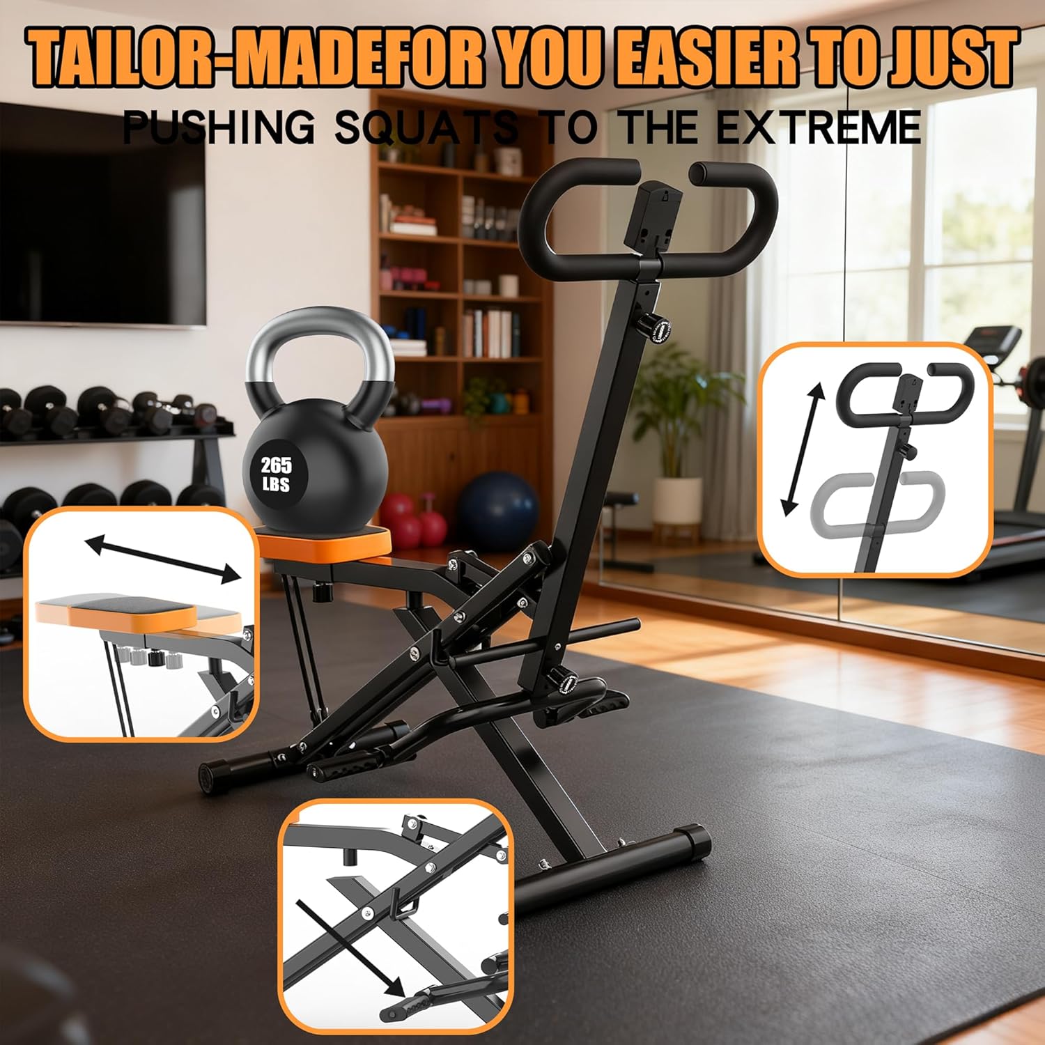 Squat Machine For Home, Assist - đánh giá và giá Leg Press Machine