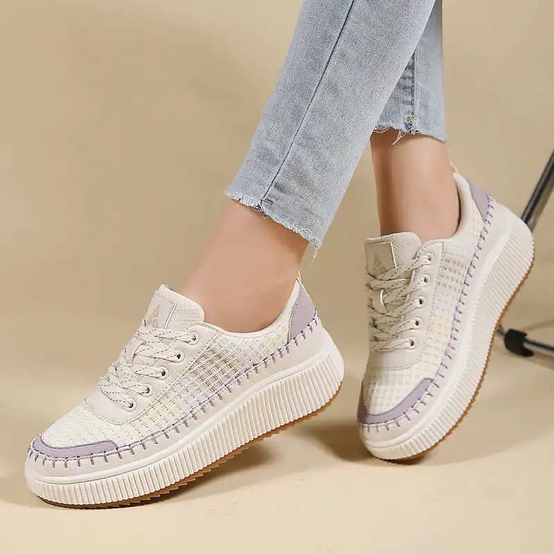 Brown Shoes Woman Flats Autumn - đánh giá và giá Home Gym Supplier