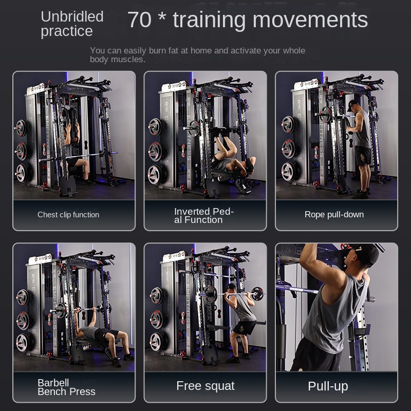 Fitness Equipment Multifunctio - đánh giá và giá Home Gym Weight Machine