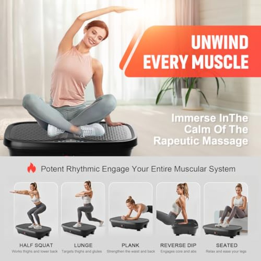 Vibration Plate Exercise Machi - đánh giá và giá Home Gym Weight Machine