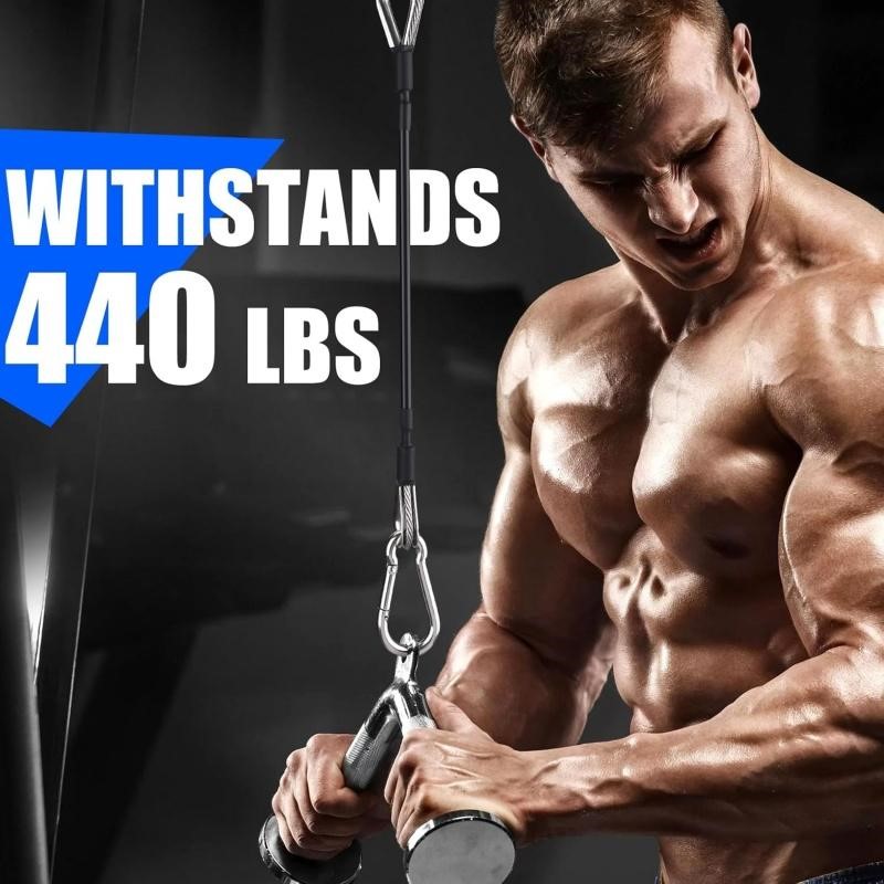 1/2Pcs 25cm Gym Cable Extensio - đánh giá và giá Leg Press Machine