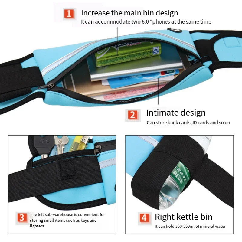 1pc Running Bag Women Waist ba - đánh giá và giá Weight Belt Lifting